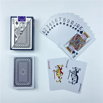 Hracie Karty PVC Koláče Plastové Baccarat Texas Hold ' em Poker Karty Doskové Hry Nepremokavé Nositeľné Kartová Hra Baralho Palube 90063