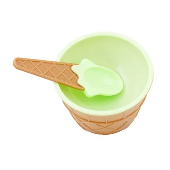 Ice Cream Misky, Lyžice Sliz Nástroj Formy Crystal Sliz Nástroj pre Ukladanie a za stáleho Miešania Pohár Deti Interaktívne Hračka Pre Bavlna Hliny DIY Kit Drop 8618