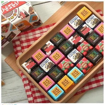 Japonský občerstvenie Tirol sandwich čokoláda darček box dať pre priateľku candy 33753