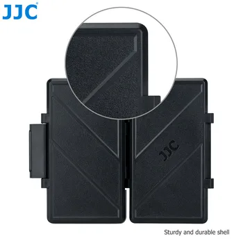 JJC 4 Sloty CF Karty Držiteľ Prípade Box Compact Flash Pamäťovú Kartu Skladovanie pre Canon 5DM4 5DM3 5DM2 5D 5DS R 7DM2 7D 1DC 1DX 1DS 1D 2562