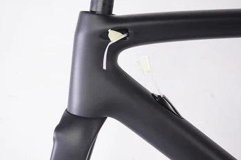Karbónový rám prispôsobiť logo V brzdový Kotúč brzdy cestnej bike rám T800 uhlíkových vlákien rám bicykla káder 13654