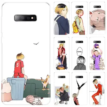 Kenma Kozume z Haikyuu anime Telefón puzdro Pre Samsung Galaxy S5 S6 S7 S8 S9 S10 S10e S20 okraji plus lite kryt funda coque