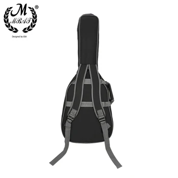 M MBAT 38 in Black Guitar Bag, Strunový Nástroj, Príslušenstvo Akustické Ľudovej Klasická Pridať bavlna Gitara Koncert Prípade Hudobné Nástroje 29721