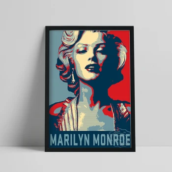 Marilyn Monroe Sexy Model, Plagát, Americká Herečka Monroe Fanúšikov Zbierať, Film Ženské Hviezdy Samolepky Na Stenu, Bar, Pub Club Wall Art 6789