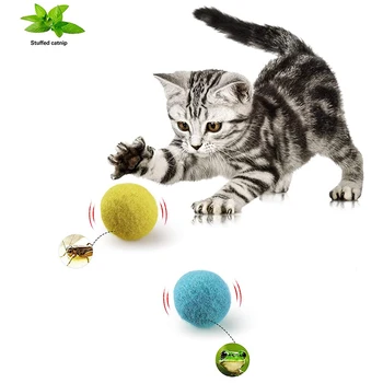 Mačka Loptu Hračky, Interaktívne Catnip Smart Gravitácie Pískacie Znejúce Hračka Pre Mačky, Pet Vŕzgať Produktov Dodávky Mačiatko Kitty 11572
