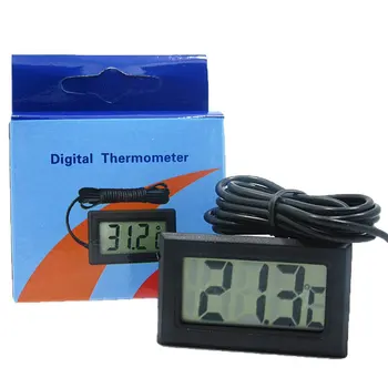 Mini Digitálny LCD Krytý Pohodlné Snímač Teploty Vlhkosti Meter, Teplomer, Vlhkomer Rozchod 73388