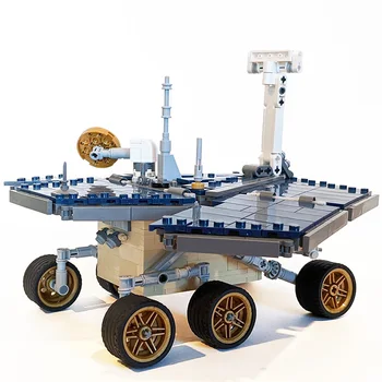 MOC Mars Exploration Rover Model Vojenské Stavebné Bloky Priestor Tehly DIY Montáž Vzdelávacie Hračky Pre Deti, Chlapci Darček 78pcs 134