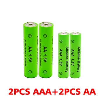 Nabíjateľné batérie 1,5 V AA + AAA NI MH Nabíjateľná AA Batéria AAA Alkalické 2100-3000mah pre Baterky, Hračky Hodiny MP3 Prehrávač Zve 8285