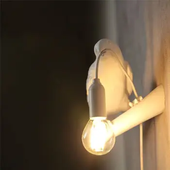 Nordic taliansky Šťastie Vták Nástenné Svietidlo Moderného Kreatívneho Živice Vrana Tabuľka Svetlo pre Obývacia Izba, Spálňa Svetlo Sconce Home Art Decor