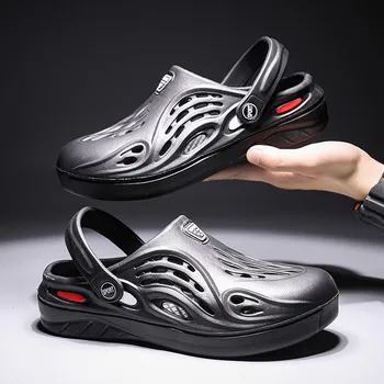 Nové 2021 Mužov Slip-On Papuče Ženy Letné Plážové Sandále EVA Papuče Ženské Topánky na Platforme Športové Sandále EVA Vstrekovanie Topánky