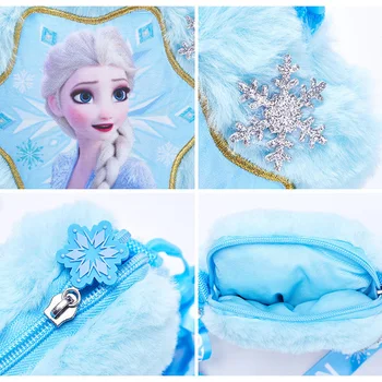 Nové Disney Mrazené 2 Elsa Princezná Dievča Plyšový Batoh Cartoon Snehová Kráľovná Program Messenger Tašky, Baby, Mini Taška Cez Rameno Pre Deti 32353