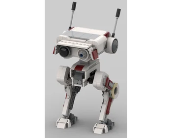 NOVÉ Medzihviezdny malých častíc stavebným MOC padlých, aby BD-1 inteligentný robot DIY montáž displeja toy model Chlapec Darček 26788
