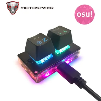 Nové Motospeed K2 badayer racing je pre vás Hot Swap Hry Klávesnice USB Káblové Mechanické Tlačidlá s RGB Podsvietenie Hráč Dizajnér 21207
