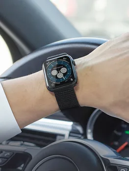 Nylon Popruh pre Apple hodinky kapela 44 mm 40 mm 42mm 38mm smartwatch náramok pás slučky náramok iWatch 3 4 5 6 se band 8069