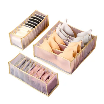 OrganizerNew bielizeň úložný box zásuvky typu oka spodná bielizeň, ponožky dokončovacie box domácnosti skladacie oddelenie podprsenka úložný box