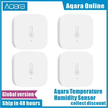 Originálne Aqara Smart Senzor Tlaku Vzduchu Teplota Vlhkosť Prostredia Senzor Práce Pre Xiao IOS APP Control Na sklade
