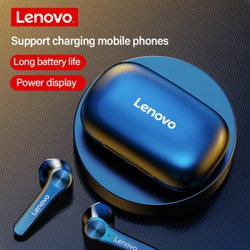 Originálne Lenovo QT81 Bluetooth 5.1 Slúchadlá TWS Slúchadlá Pravda Bezdrôtové Slúchadlá Šport, Hudba Headset S 1200mAh Plnenie Prípade