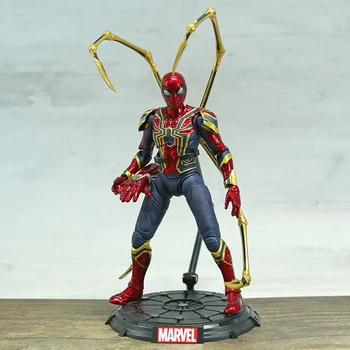 Originálny Pôvodný Marvel Avengers Koncovka Železa Spiderman 1/9 Rozsahu Akcie Obrázok Zberateľskú Model Hračka 10334