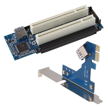 PCI Express Extender Adaptér Converter, Notebook, Smartphone Rozšírenie Converter PCI-E Dual PCI Stúpačky Karty na Ploche 20515