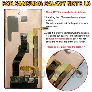 Pickable Mieste LCD Pre Samsung Galaxy Note 10 LCD Displej N970F N970 N9700 Dotykový Displej Digitalizátorom. Pre Samsung Note10 LCD Nahradiť 11593