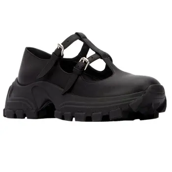 Pracky Popruhu Kryt Päty Kliny Čierne Biele dámske Sandále na Platforme Topánky pre Ženy 2021 Žena Dámske Topánky