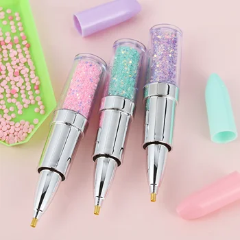 Praktické Bod Vŕtať Pero DIY Kamienkami Obrázky Plastové Ceruzky pre Novinka Rúž Diamond Maľovanie Príslušenstvo