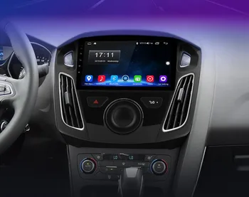 Pre Ford Focus 2012 2013 2016 2017 Android Auto Pásky Rádio Rekordér, Video Prehrávač Navi GPS Carplay Multimediálne Vedúci Jednotky