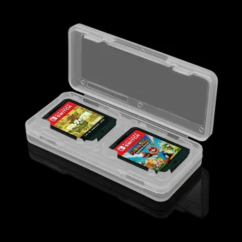 Pre Nintend Prepínač 4 V 1 Hra Karty Prípade Prenosné ABS Shockproof Pamäť Ochranné Úložný Box Pre Nintendo Prepínač Príslušenstvo