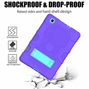 Pre Samsung Galaxy Tab S6 Lite 10.4 palce SM P610 P615 Ťažkých Robustný Shockproof Drop Ochrana puzdro Stojan S 23307