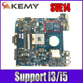 Pre Sony Vaio SVE14 Série SVE141D11L MBX-268 Notebook Doske DA0HK6MB6G0 S HM76 (Podpora i3/i5) A1893195A A1893200A
