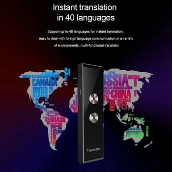 Prenosné Hlas Prekladateľ Viacerých Jazykoch 40 Jazykov v Reálnom Čase APLIKÁCIU Bezdrôtová Okamžité Preložiť Zariadenie