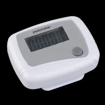 Prenosné Krokomer Mini Digitálny LCD Beží Krok Krokomer Pešej Vzdialenosti Počítadlo Vysokej Kvality