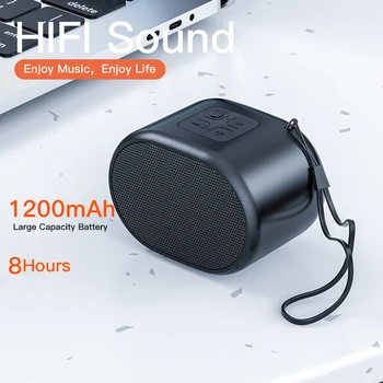 Prenosný Bluetooth Reproduktor Mini Zvuk Box Stereo Hands Free Stĺpec Subwoofer, Hudobný Prehrávač Vonkajšie Mini Reproduktor Reproduktory