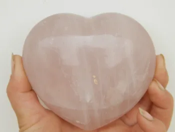 Prírodné krásne ruže Crystal prášok quartz crystal crystal srdci, liečiť 14957