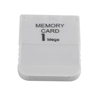 PS1 Pamäťovej Karty 1 Mega Pamäťovej Karte Pre Playstation 1 Jeden PS1 PSX Hry, Užitočné, Praktické, Cenovo dostupné Biela 1M 1MB