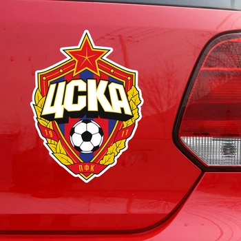 PVC-0120# Potlačené samolepiace Odtlačkový Moskva CSKA Auto Nálepky Nepremokavé Auto Dekoroch na Nárazník, Zadné Okno 15602