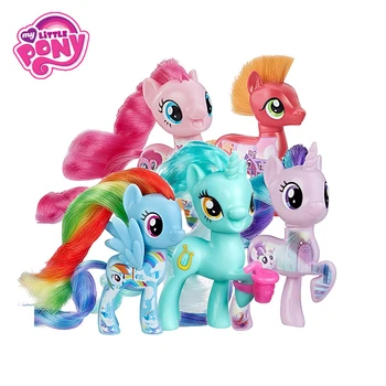 Pôvodné Moje Hračky Little Pony Rainbow Dash Hračky pre Dievčatá Juguetes Akcie Obrázok Bábiky, Hračky pre Deti, Môj Malý Pony Narodeniny