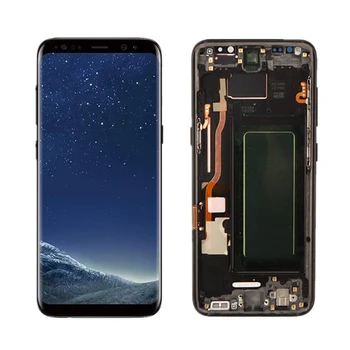 Pôvodné Super Amole Pre Samsung Galaxy S8 SM G950F G950FN G950P G950W G950S DS LCD Displej S Dotykovým displejom Digitalizátorom. Montáž
