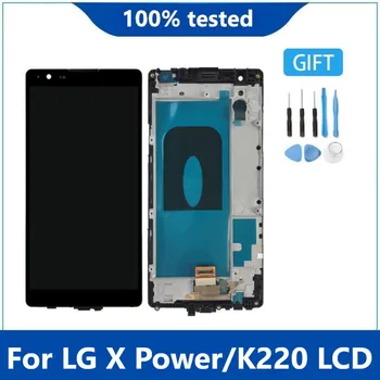 Pôvodný Pre LG X Power K220DS K220i LCD Displej s Dotykovým displejom Digitalizátorom. Montáž Pre LG K220i LCD S Rámom Opravy 31903