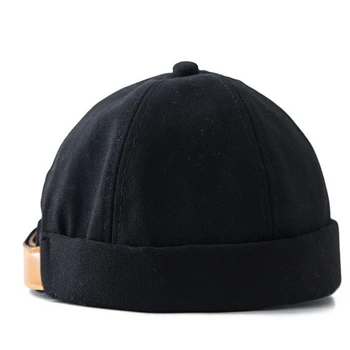 Retro módny trend Mužov a Žien nastaviteľné prenajímateľ klobúk kvalitné Klobúk melón klobúk bavlna námornícky klobúk 29993