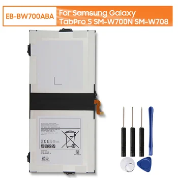 Samsung Originálne EB-BW700ABE Batérie Pre Samsung Galaxy TabPro S SM-W708 SM-W700N Kartu Pro S Nahradenie Tablet Batérie 5200mAh