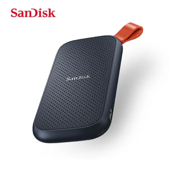 SanDisk-disco duro externo SSD E30, 1 TB, 480GB, 520M/S, USB 3,2, HD, 2TB, para ordenador portátil Typ-c 78123