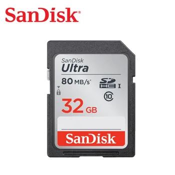 SanDisk SD Karta 128 GB 64 GB 32 GB, 16 GB microSDHC slot pre SDXC UHS-I, Pamäťové Karty micro SD TF Karty 80MB/s Class10 U3 Pre Fotoaparát SDUNC 5009