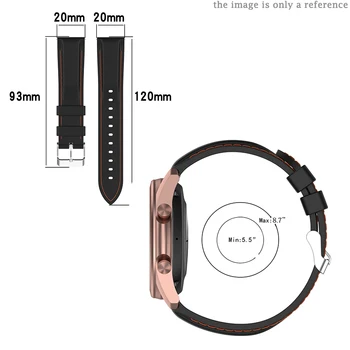Silikónové popruh pre AGPTEK LW11 smart hodiniek výmena zápästí náramok pre KOSPET GTO Magic 2 kapela mäkké slučky nepremokavé 22 MM pás 9805