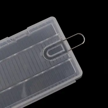 Soshine Prenosný Pevný Plastový kufrík Držiteľ Úložný Box pre 8 x AA Batérie 37186