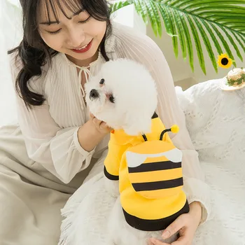Stereo batoh sveter jar jeseň Teddy psa oblečenie malý pes Bugo Bomei mačka šaty, letné šaty, malé psie oblečenie 13854