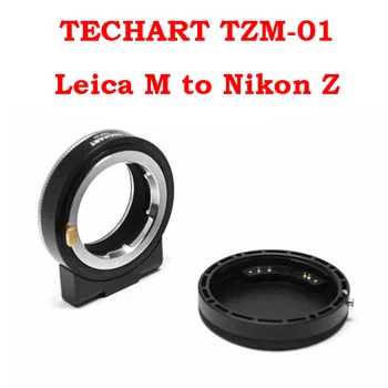 TECHART TZM-01 Auto Focus Objektív Adaptér Krúžok pre Leica M Nikon Z Mount Pre Z5 Z6 Z7 Z50 Z6II Z7II Objektív Kamery Adaptér 76519