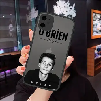Teen Wolf Dylan O ' brien v pohode Telefón Prípadoch Matné Transparentné na iPhone 7 8 11 12 s mini pro X XS XR MAX Plus kryt funda shell