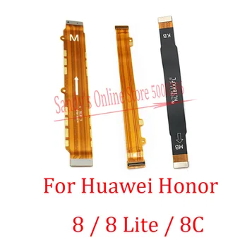 Top Kvalita Novej Hlavnej Doske Konektor Rada Flex Kábel Pre Huawei Honor 8 8C 8 Lite 8lite USB Pripojenie LCD Displeja a Flex