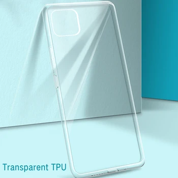 Transparentné TPU puzdro pre Samsung Galaxy A22 A82 A52 A72 A32 Prípade Mäkký Silikónový Kryt pre Samsung 22 82 72 52 32 Funda Coque